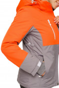 Оптом Куртка горнолыжная женская персикового цвета 1777Р, фото 7