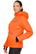 Оптом Куртка горнолыжная женская оранжевого цвета 1778О в Новосибирске, фото 2
