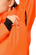 Оптом Куртка горнолыжная женская оранжевого цвета 1778О в Новосибирске, фото 4