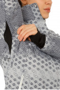 Оптом Куртка горнолыжная женская серого цвета 1786Sr, фото 5