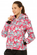 Оптом Куртка горнолыжная женская розового цвета 1787R, фото 2