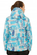 Оптом Куртка горнолыжная женская голубого цвета 1801Gl, фото 5