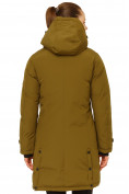 Оптом Куртка парка зимняя женская цвета хаки 1802Kh, фото 4