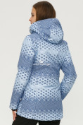 Оптом Куртка горнолыжная женская синего цвета 1803S, фото 2