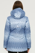 Оптом Куртка горнолыжная женская синего цвета 1810S, фото 6