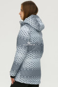 Оптом Куртка горнолыжная женская серого цвета 1810Sr, фото 3