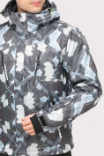 Оптом Куртка горнолыжная мужская серого цвета 18108Sr в Перми, фото 5