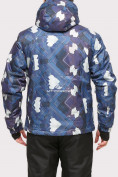 Оптом Куртка горнолыжная мужская темно-синего цвета 18108TS в Перми, фото 4