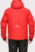 Оптом Куртка горнолыжная мужская красного цвета 18109Kr в  Красноярске, фото 4