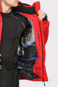 Оптом Куртка горнолыжная мужская красного цвета 18109Kr в Уфе, фото 6