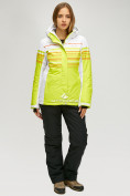 Оптом Женская зимняя горнолыжная куртка салатового цвета 1856Sl в Уфе, фото 8