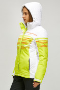 Оптом Женская зимняя горнолыжная куртка салатового цвета 1856Sl в Сочи, фото 3