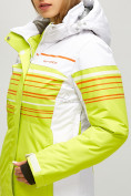 Оптом Женская зимняя горнолыжная куртка салатового цвета 1856Sl в Уфе, фото 5