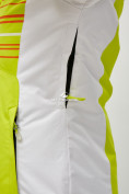 Оптом Женская зимняя горнолыжная куртка салатового цвета 1856Sl в Сочи, фото 6