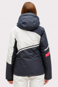 Оптом Куртка горнолыжная женская темно-синего цвета 1811TS в Самаре, фото 3