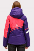 Оптом Куртка горнолыжная женская темно-фиолетового цвета 1811TF в Челябинске, фото 4