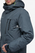 Оптом Куртка горнолыжная мужская темно-серого цвета 18122TC, фото 6