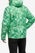 Оптом Костюм горнолыжный мужской зеленого цвета 018122-1Z, фото 3