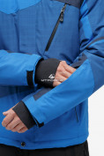 Оптом Куртка горнолыжная мужская серого цвета 18109Sr в Омске, фото 8