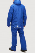 Оптом Комбинезон горнолыжный мужской голубого цвета 18126Gl в  Красноярске, фото 3