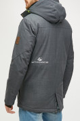 Оптом Мужская зимняя горнолыжная куртка серого цвета 18128Sr в Новосибирске, фото 4