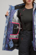 Оптом Костюм горнолыжный женский большого размера синего цвета 01830-2S в Перми, фото 7