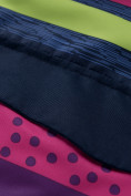 Оптом Куртка горнолыжная для девочки темно-синего цвета 18930TS в Казани, фото 5