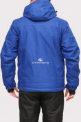 Оптом Куртка горнолыжная мужская синего цвета 1901S в Перми, фото 3