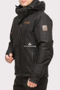 Оптом Куртка горнолыжная мужская черного цвета 1901Ch в Волгоградке, фото 2