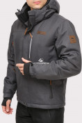 Оптом Куртка горнолыжная мужская темно-серого цвета 1901TC в Екатеринбурге, фото 5