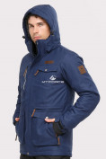 Оптом Куртка горнолыжная мужская темно-синего цвета 1911TS в Сочи, фото 3