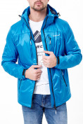 Оптом Молодежная куртка мужская голубого цвета 1913Gl, фото 6