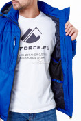 Оптом Молодежная куртка мужская синего цвета 1913S в Перми, фото 6