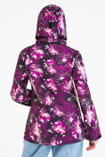 Оптом Ветровка softshell женская фиолетового цвета 1977F, фото 6
