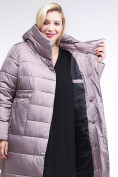 Оптом Куртка зимняя женская молодежная бежевого цвета 191923_12B в Омске, фото 2
