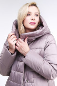 Оптом Куртка зимняя женская молодежная бежевого цвета 191923_12B в Сочи, фото 7