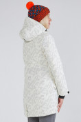 Оптом Куртка парка зимняя женская белого цвета 1949Bl, фото 5