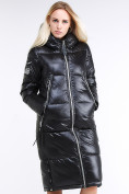 Оптом Куртка зимняя женская классическая черного цвета 1962_01Ch, фото 3
