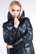 Оптом Куртка зимняя женская классическая темно-серого цвета 1962_03TС, фото 7