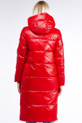 Оптом Куртка зимняя женская молодежная красного цвета 1969_14Kr, фото 4