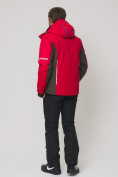 Оптом Мужской зимний горнолыжный костюм MTFORCE красного цвета 01971Kr, фото 3