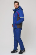 Оптом Мужской зимний горнолыжный костюм MTFORCE синего цвета 01971S, фото 4