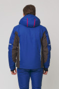 Оптом Мужской зимний горнолыжный костюм MTFORCE синего цвета 01971S, фото 6