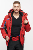 Оптом Мужская зимняя горнолыжная куртка MTFORCE красного цвета 1971Kr в Екатеринбурге, фото 7