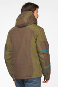 Оптом Мужская зимняя горнолыжная куртка цвета хаки 1972-1Kh в Перми, фото 2