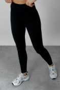 Оптом Спортивный костюм для фитнеса женский черного цвета 20006Ch в Оренбурге, фото 16