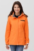 Оптом Ветровка MTFORCE женскаяоранжевого цвета 2034O, фото 9