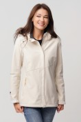 Оптом Ветровка MTFORCE женскаябежевого цвета 2035B