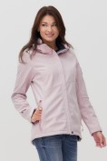Оптом Ветровка MTFORCE женскаярозового цвета 2035R