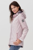 Оптом Ветровка MTFORCE женскаярозового цвета 2035R, фото 7